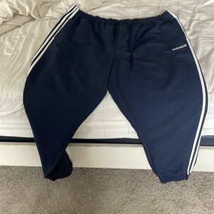 3XL Adidas 3 Stripe Joggers in Blue (barely worn)